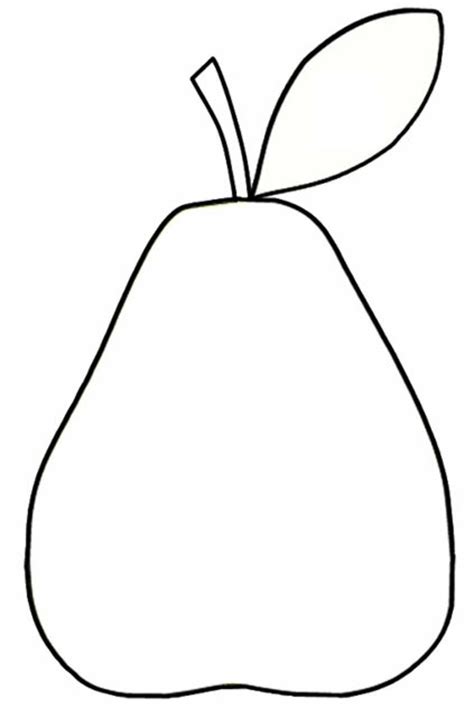high quality pear clipart coloring transparent png images