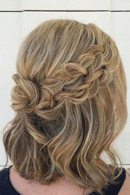 20 Easy Updos For Short Hair Short Hairstyles And Haircuts