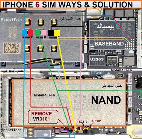 iphone   schematic diagram  working jumper iphone solution iphone repair iphone