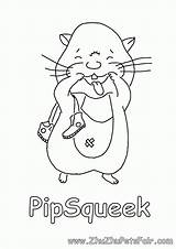 Coloring Pages Zhu Pets Pipsqueak Gif sketch template