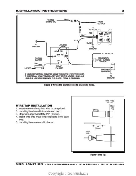 msd  step wiring diagram cadicians blog