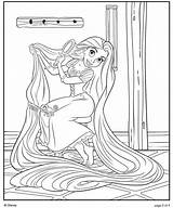 Rapunzel Colorir sketch template