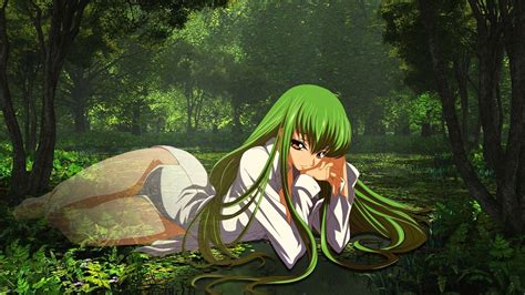 green anime girl aesthetic wallpaper anime wallpaper hd