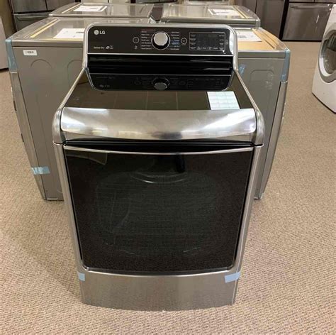 lg 9 0 cu ft mega large capacity turbosteam dryer all in stock today