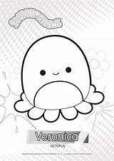 Squishmallows Coloring Pages Veronica Printable Xcolorings Apr Wendy Kids sketch template