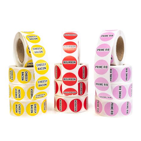 stickers on rolls sticker rolls in any qty rogue print and mail