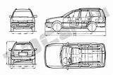 Nissan Blueprints Template sketch template