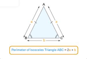 isosceles triangle perimeter formula sri chaitanya infinity learn
