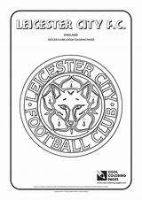 Leicester Coloring City Pages Soccer Logo Logos Cool Clubs Colouring Football Club Fc Teams Printable Print Kids Activities Worksheets Choose sketch template