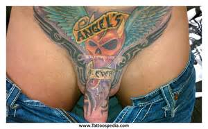 Sexy temporary vagina tattoos for women