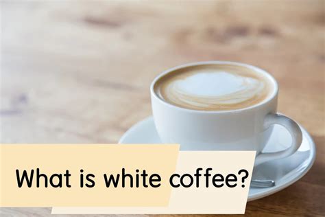 important benefits  drinking white coffee  black coffee