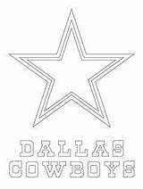 Cowboys Dallas Coloring Pages Logo Printable Football Star Nfl Cowboy Crafts Supercoloring Dak Sheets Prescott Color 49ers Template Print Team sketch template