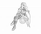 Viola Soulcalibur Coloring Pages Character sketch template