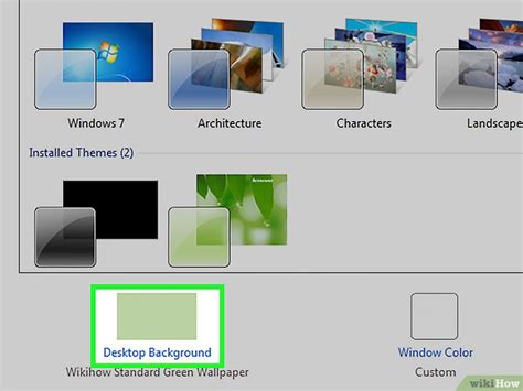 formas de cambiar el fondo de pantalla en windows