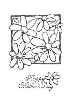 mothers day colouring pages sparklebox coloringpages