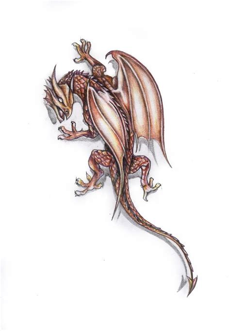 Pin By Katarzyna Nowak On Smoki Celtic Dragon Tattoos 3d Dragon