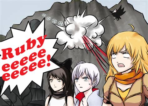 Weiss Schnee Yang Xiao Long Blake Belladonna And Nevermore Rwby