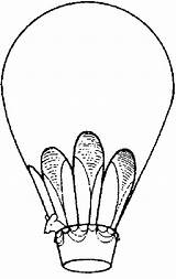 Balloon Air Coloring Pages Hot Kids Transportation Take Off Getdrawings Coloringsky sketch template