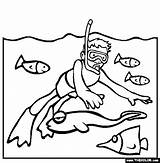 Snorkeling Snorkel Drawing Coloring Pages Color Drawings Line Kids Thecolor Beach Ca Google Visit Clipartmag Getdrawings Paintingvalley Template Draw Search sketch template