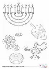 Hanukkah Colouring Pages Chanukah Menorah Gelt Village Activity Dreidel Activityvillage Explore sketch template