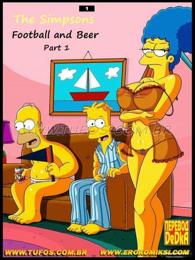 the simpsons football and beer part 1 porn comics one