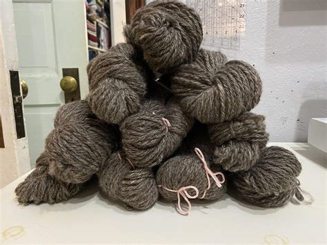 pounds  hand spun wool   find  pot big   dye   rhandspinning