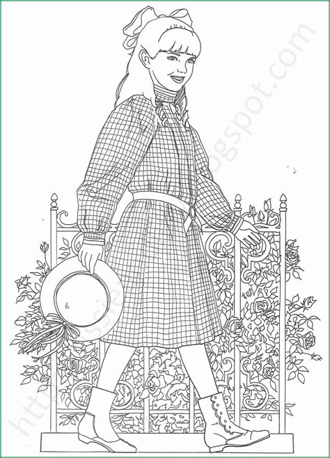 creative picture  american girl doll coloring pages davemelillo