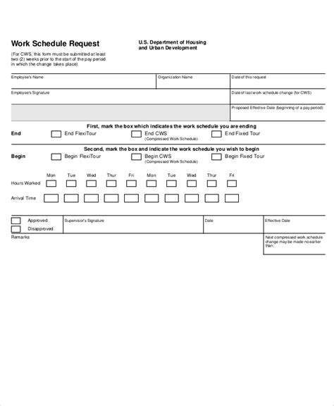 sample letter  request  change work schedule ladersz