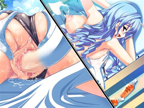 rule 34 akaza anus apple butt areolae ass ass grab bikini blue hair