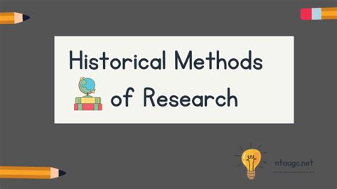 historical method research methodology  historiography ntaugcnet