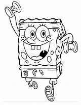 Spongebob Dumbbells Kidsplaycolor 1183 sketch template