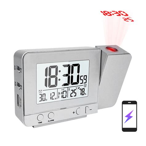 alarm clock  displays time  ceiling mimirdesigns