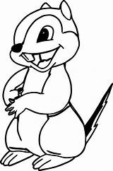 Chipmunk Coloring Pages Drawing Clipartmag Forest Wecoloringpage sketch template