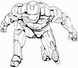 Mask Iron Man Coloring Pages Getcolorings sketch template