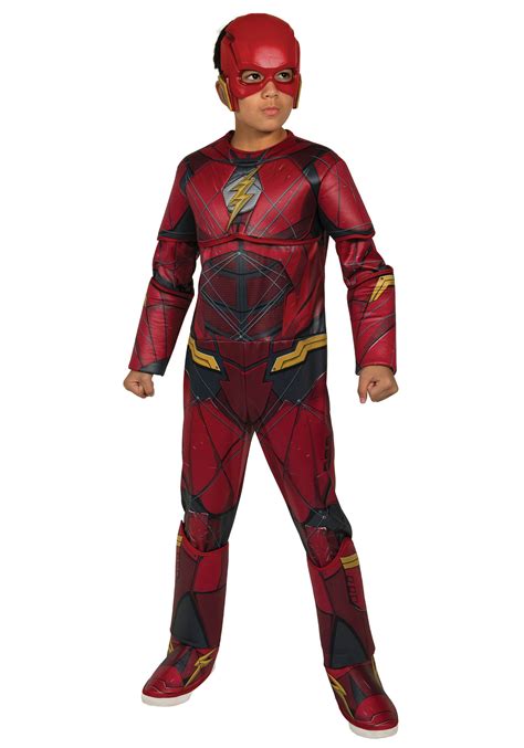 halloween costumes  boys justice league deluxe flash costume