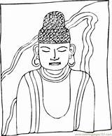 Buddhism Religions Coloring Online Printable Other Color sketch template