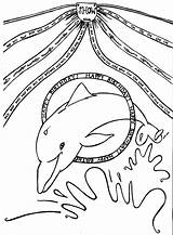 Dolphin Delfini Dauphin Golfinho Animaux Delfino Worksheet Realistico Tudodesenhos Coloriages Colorir sketch template