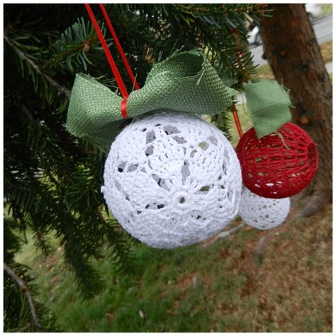 crochet ornaments   handmade christmas stitch  unwind