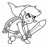 Zelda Link Legend Coloring Pages Toon Colorear Para Lineart Fanart Coloring4free Dibujos Printable Colouring Print Chibi Legends Clipartmag Imágenes Drawing sketch template