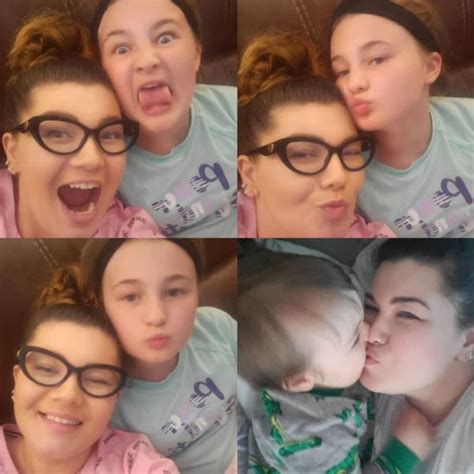 amber portwood shares selfies with daughter leah after arrest