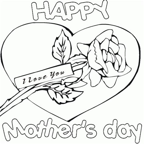 popular mothers day flowers mothers day flowers coloring pages