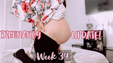 Pregnancy Update Week 34 Symptoms Youtube