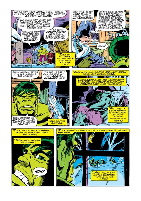 Marvel Masterworks The Incredible Hulk Tpb 11 Part 2 Read Marvel