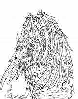 Winged Wings Getcolorings Printable sketch template