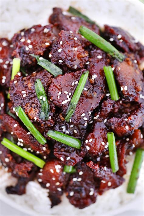 easy mongolian beef recipe video ssm