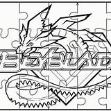 Beyblade Lennox Outlines sketch template