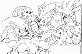Sonic Coloring Knuckles Shadow Pages Silver Super Trunks24 Deviantart Pl Clipart Library Popular Coloringhome Comments sketch template