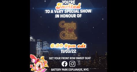 candy crush drone show  light   york city skyline tonight