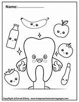 Worksheets Sheets Dentist Preschoolers Freepreschoolcoloringpages Brushing sketch template