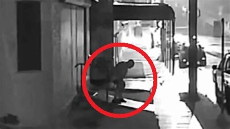 man caught on cctv doing poo on wollongong street video the courier